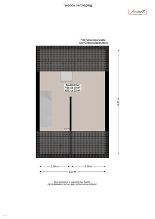 Floorplan - Broeder Quirinuslaan 20, 9449 PP Nooitgedacht